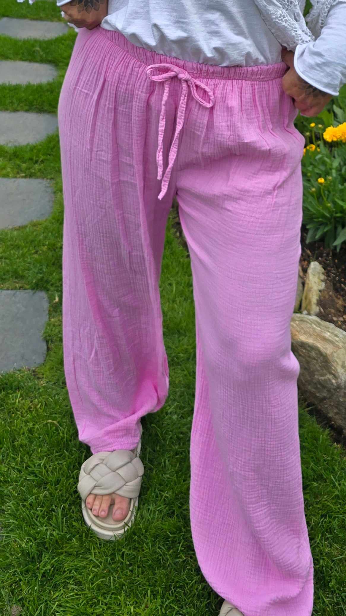 Silje bukse rosa