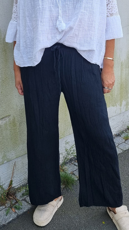 Silje bukse svart