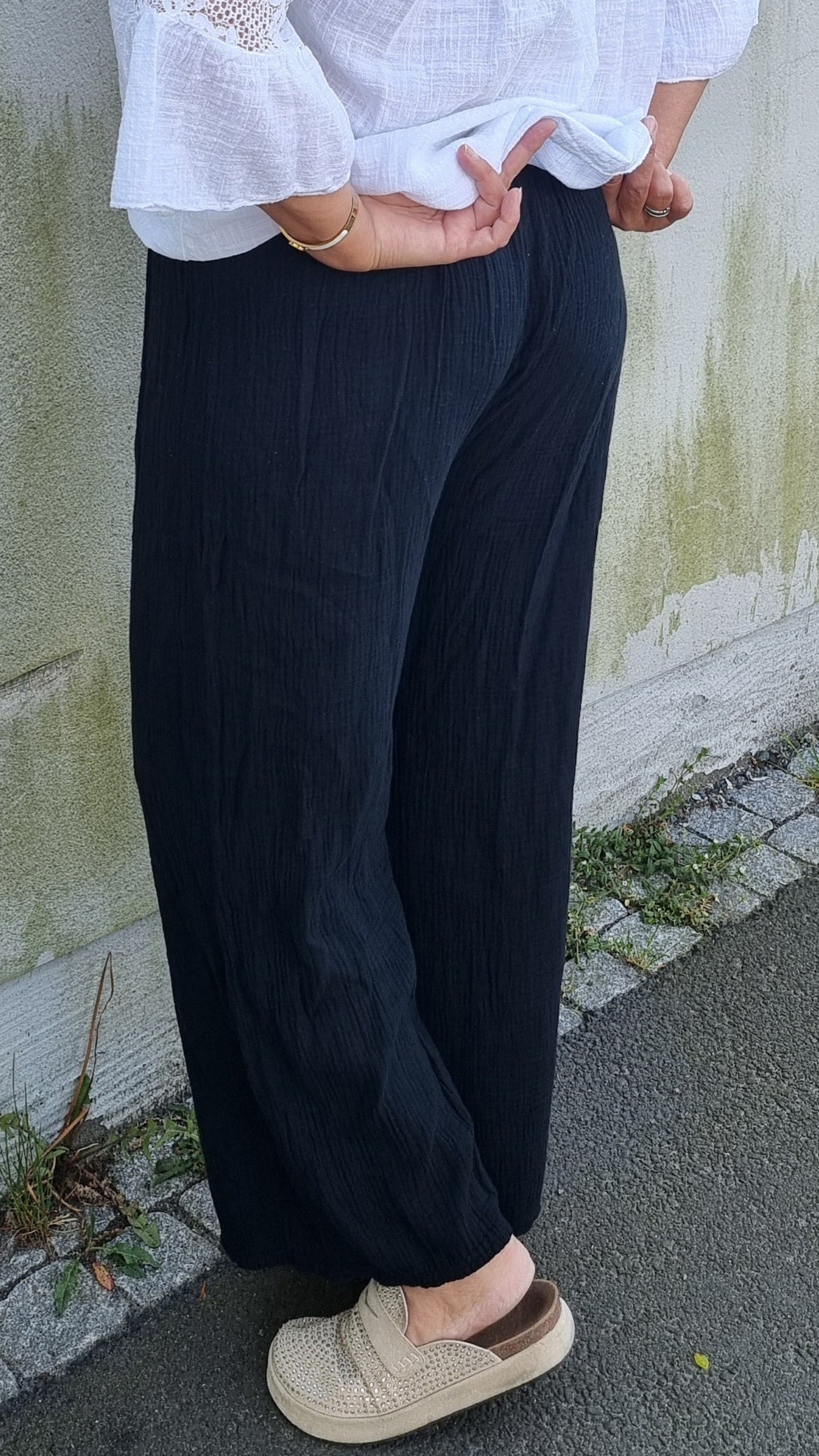 Silje bukse svart