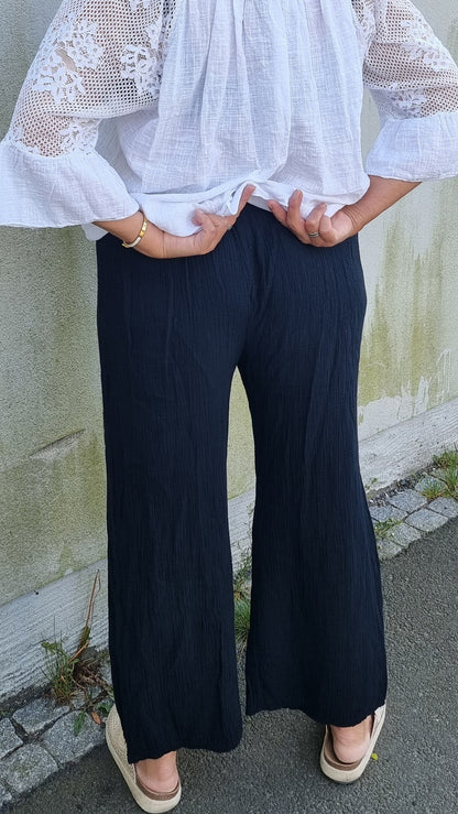 Silje bukse svart