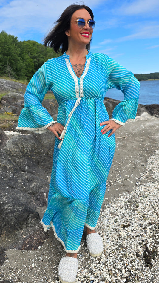 Lizetta kjole turkis