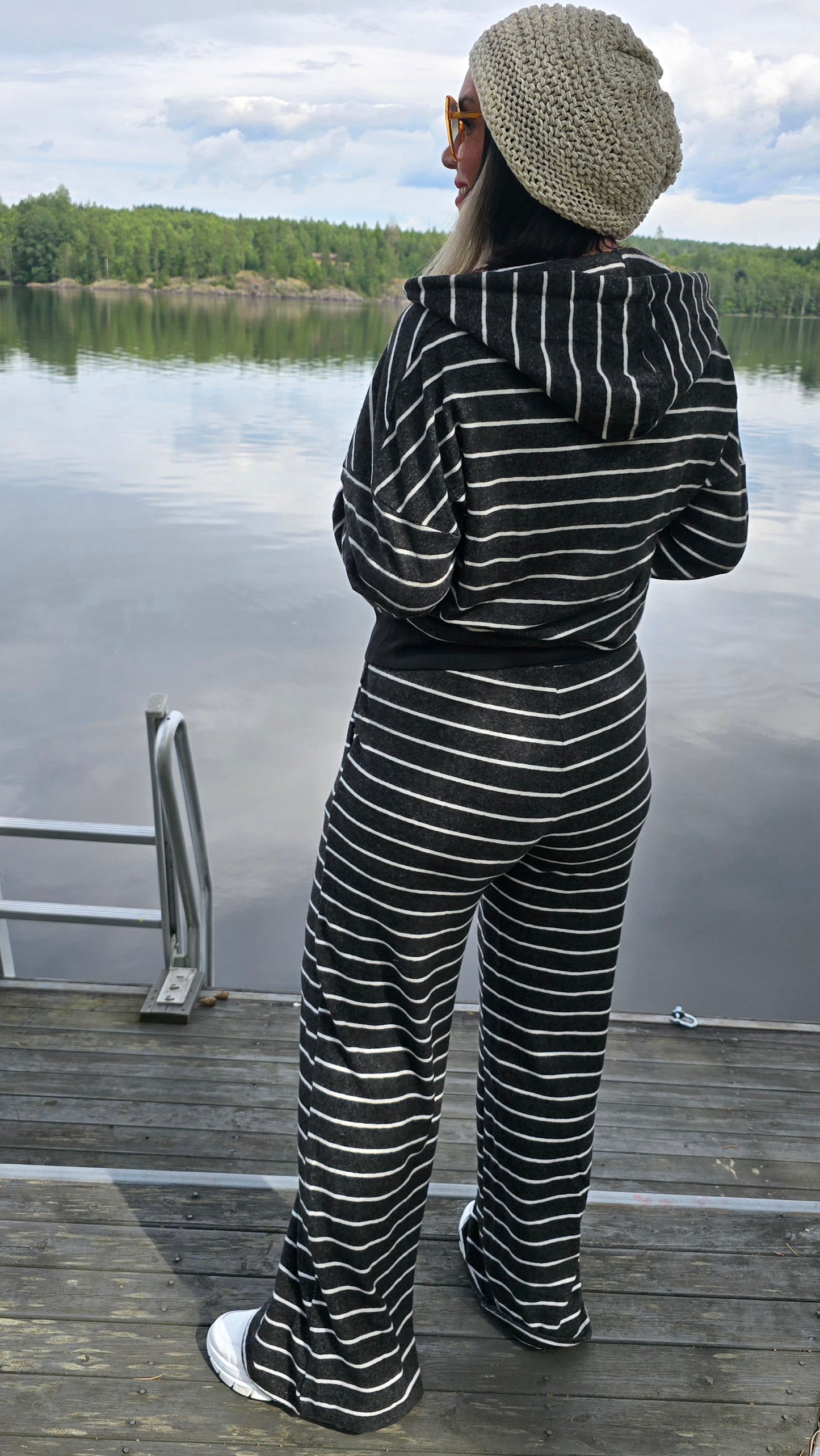 Tanja hette jakke mørkgrå