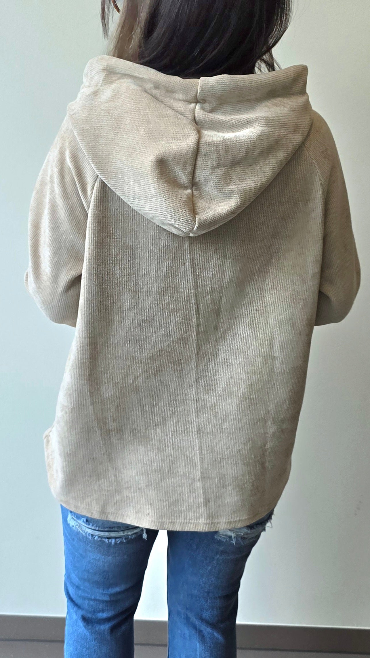 Sofie hette genser beige