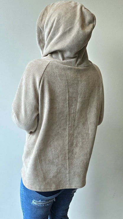 Sofie hette genser beige