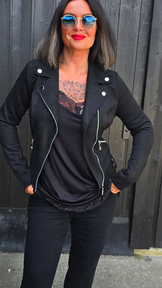 Kajsa jakke svart