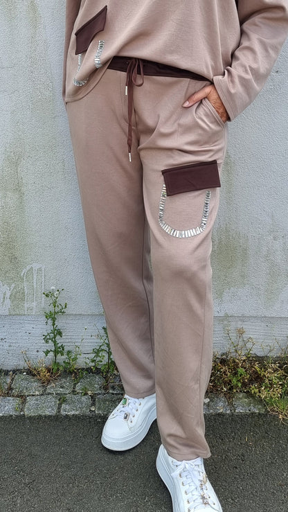 Randi bukse brun-beige
