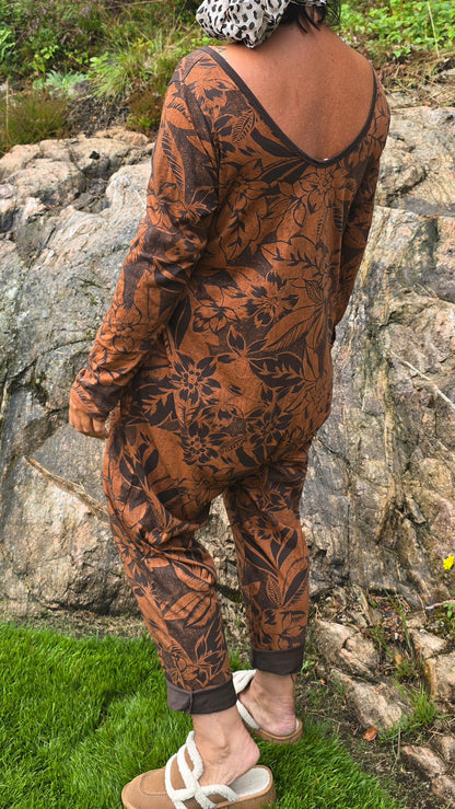 Hanna jumpsuit brun