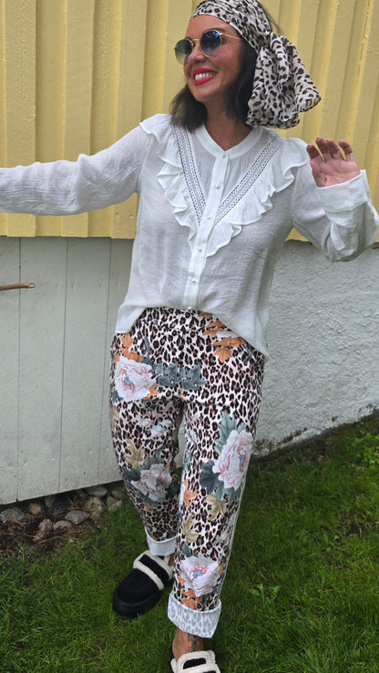 Samira skjortebluse hvit