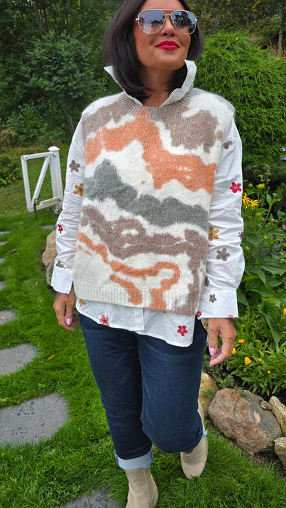 Amina strikket vest
