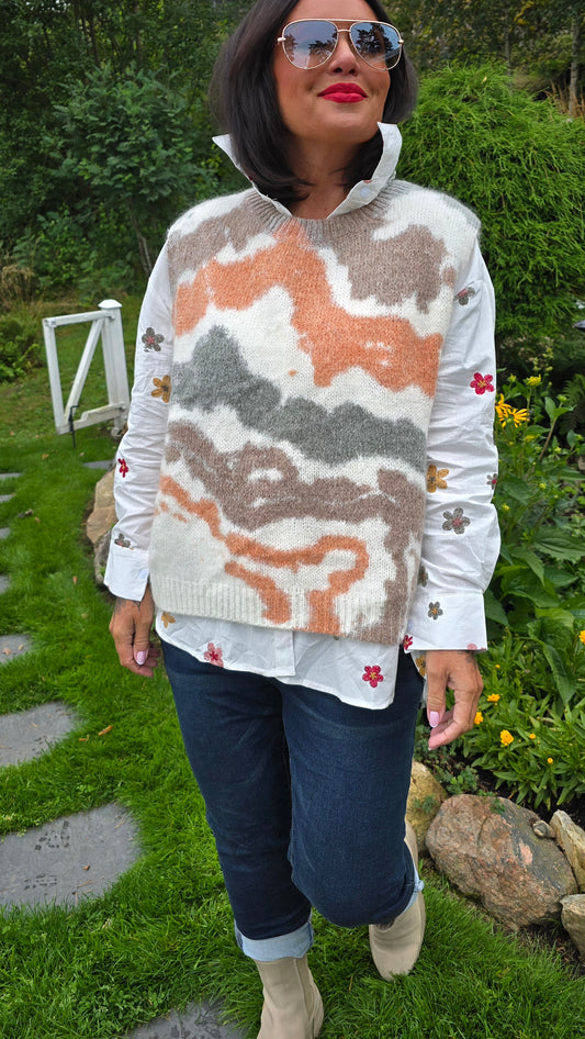 Amina strikket vest
