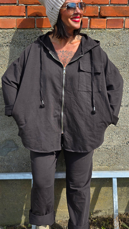 Lollo hette jakke brun