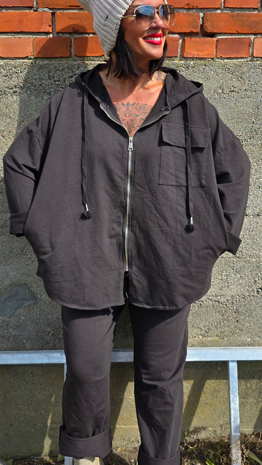 Lollo hette jakke brun