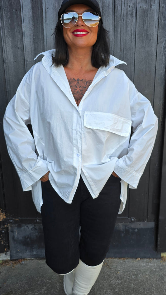 Cassie skjorte hvit
