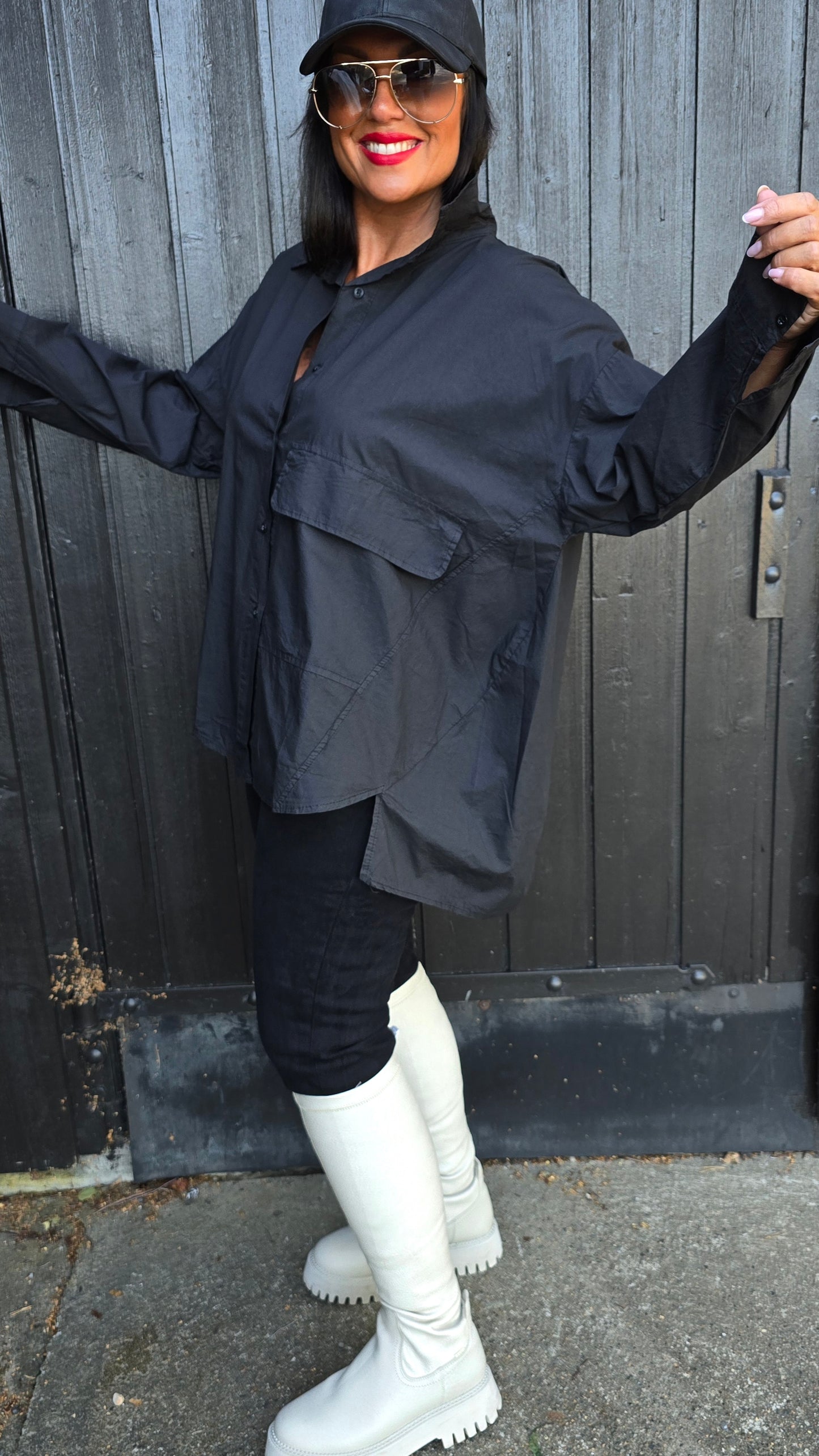 Cassie skjorte svart