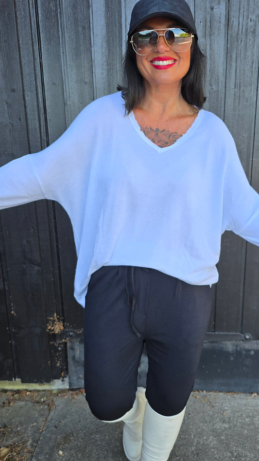 Mindy top hvit