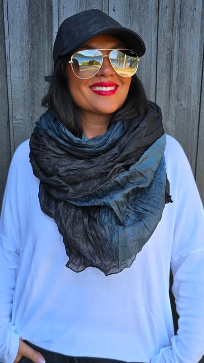 Christy skjerf svart