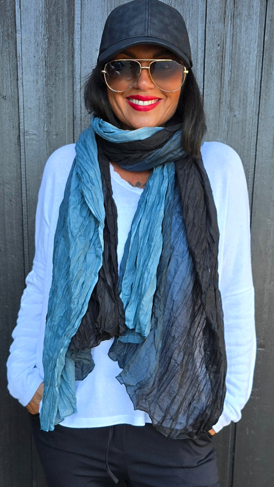 Christy skjerf svart