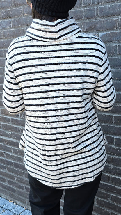 Annie turtleneck genser svart