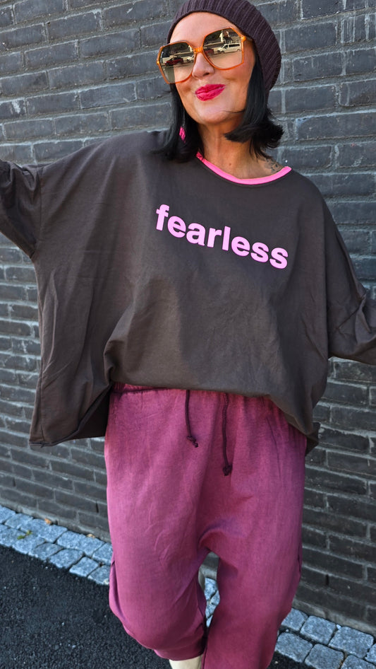 Fearless topp brun