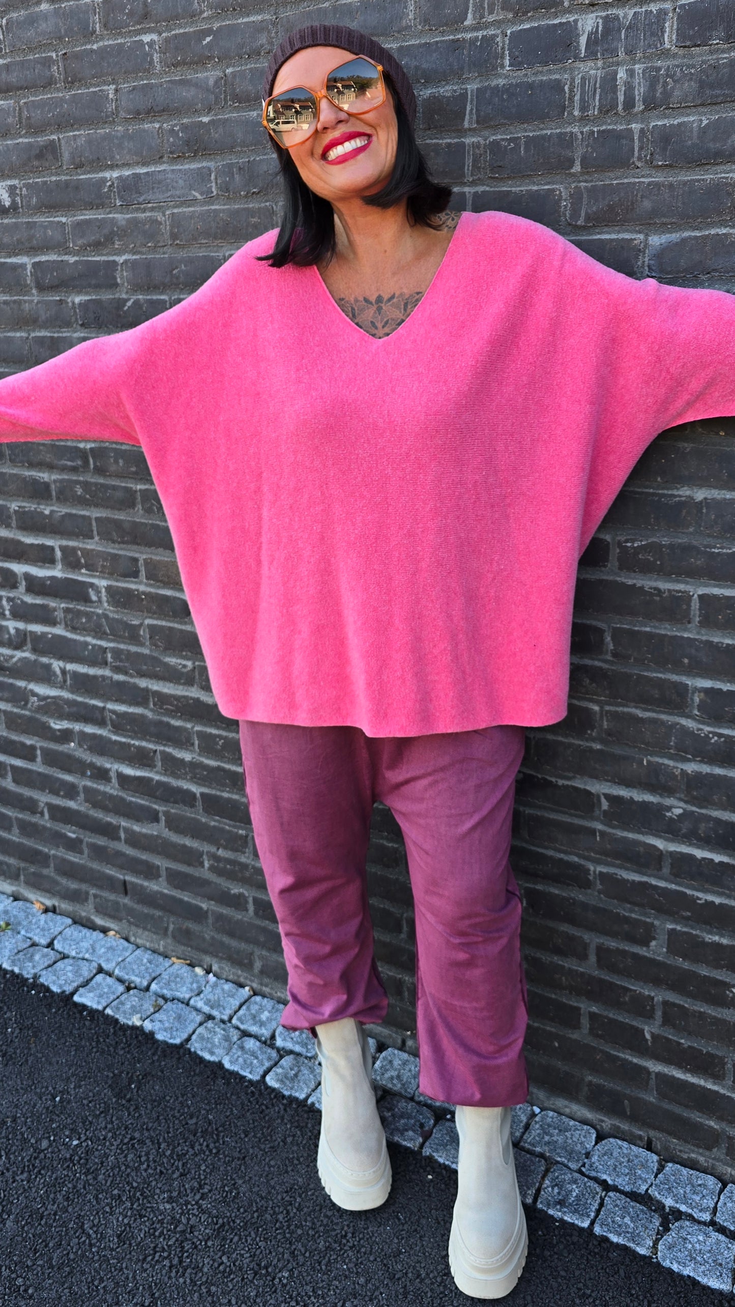 Malena genser rosa