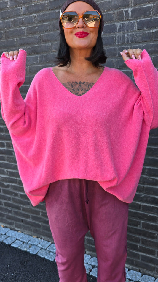 Malena genser rosa
