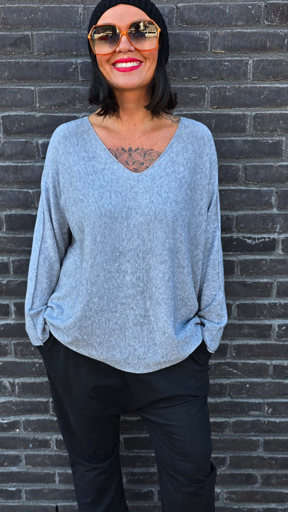 Malena genser grå