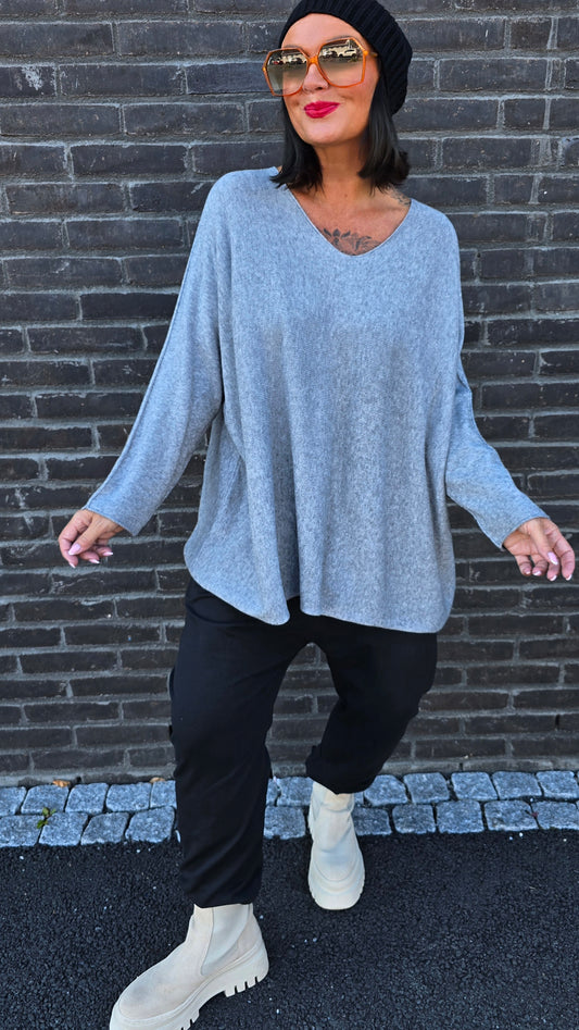 Malena genser grå