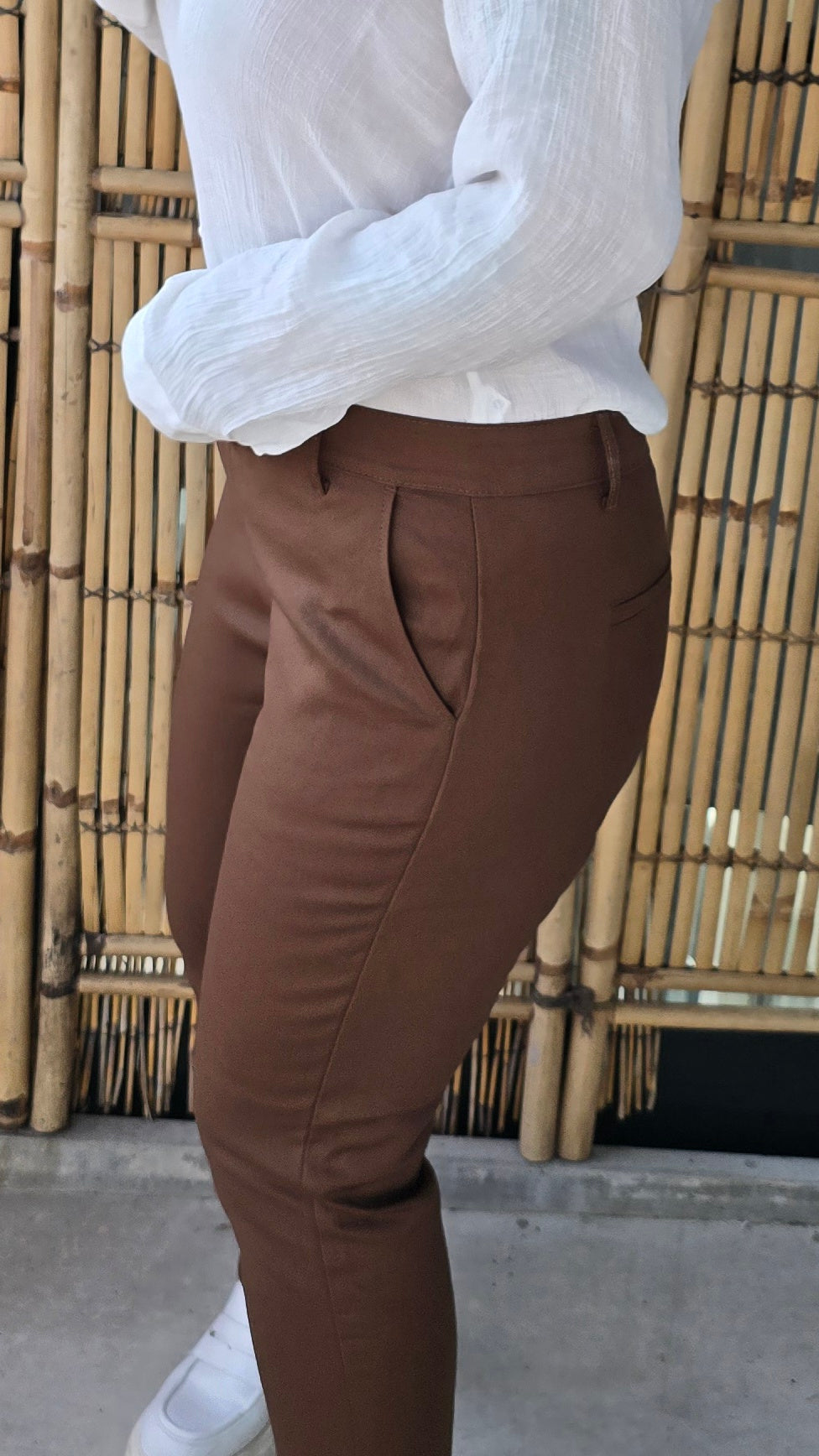 Betty bukse cognac
