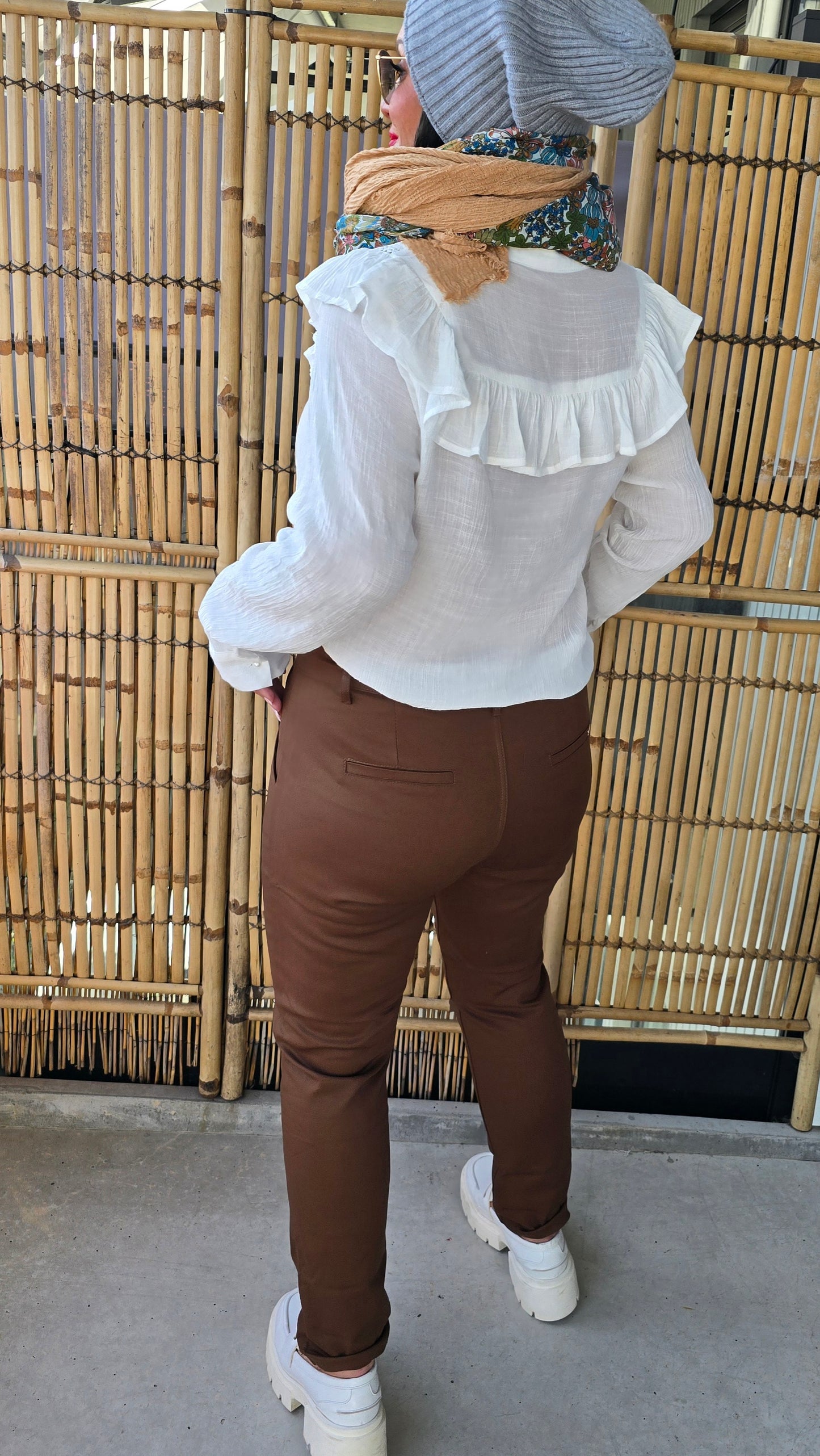 Betty bukse cognac
