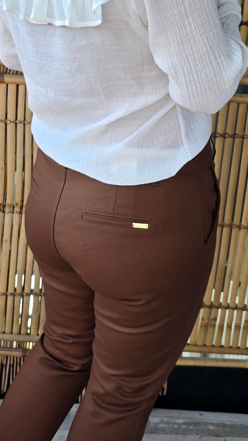 Betty bukse cognac
