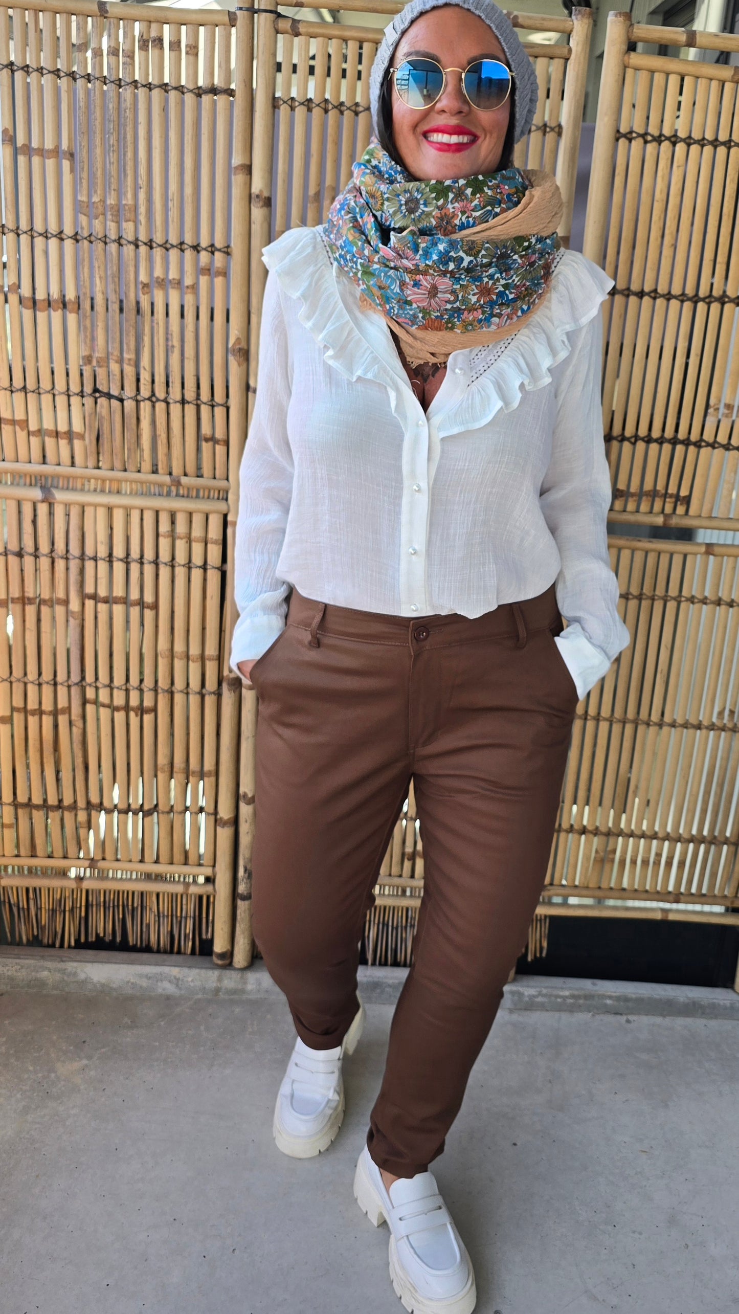 Betty bukse cognac