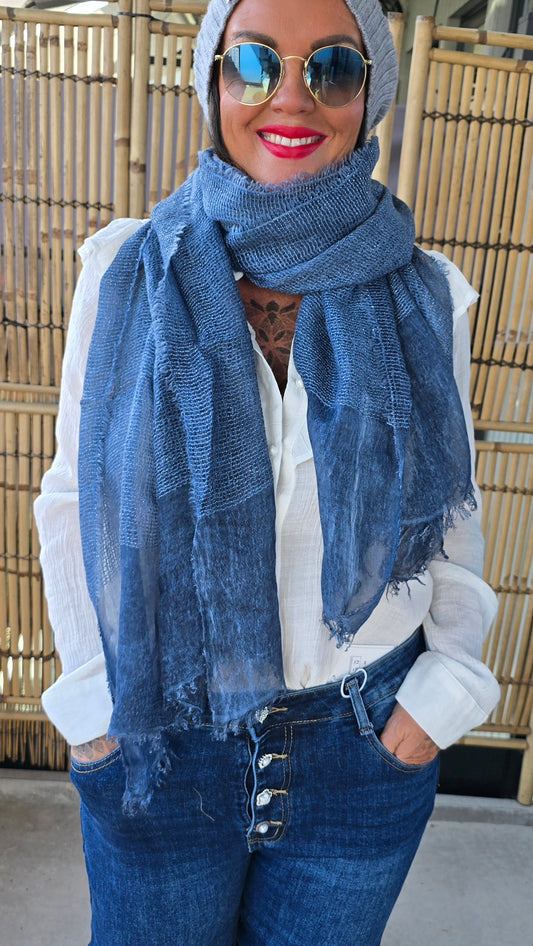 Gabrielle Scarf Blue