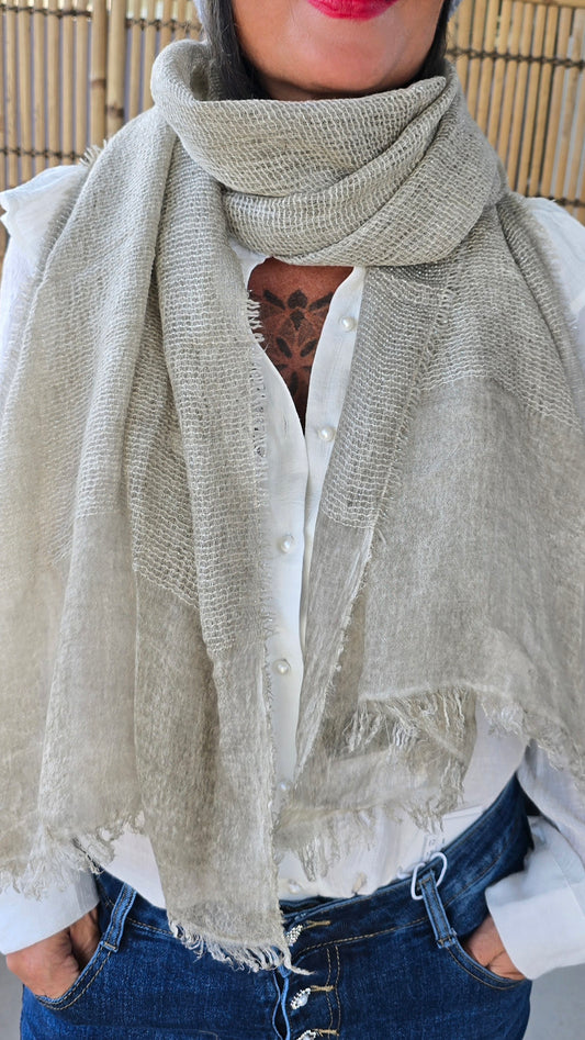 Gabrielle Scarf Taupe
