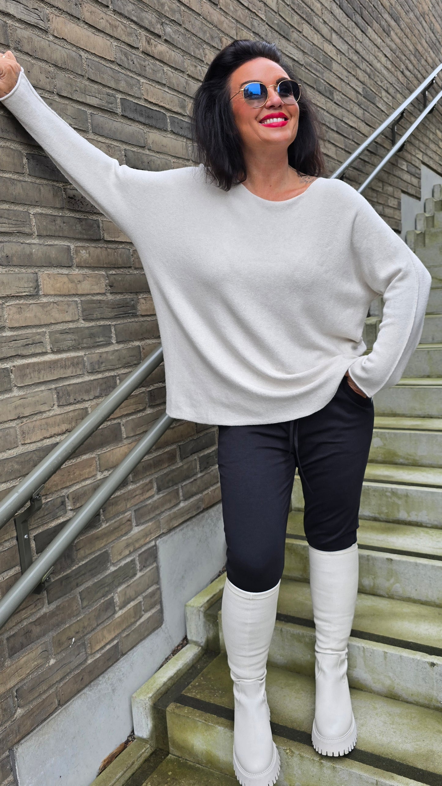 Sunniva genser beige
