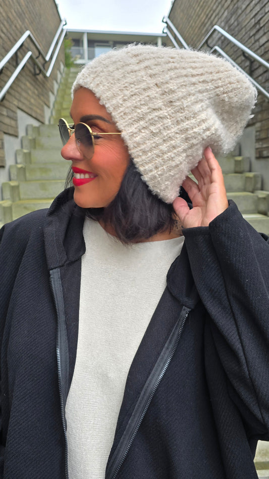 Becky Beanie Beige