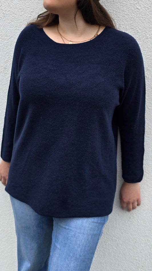 Sunniva genser navy