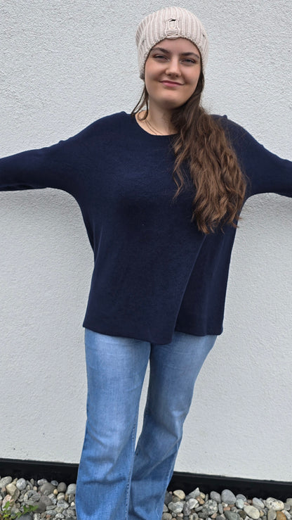 Sunniva genser navy