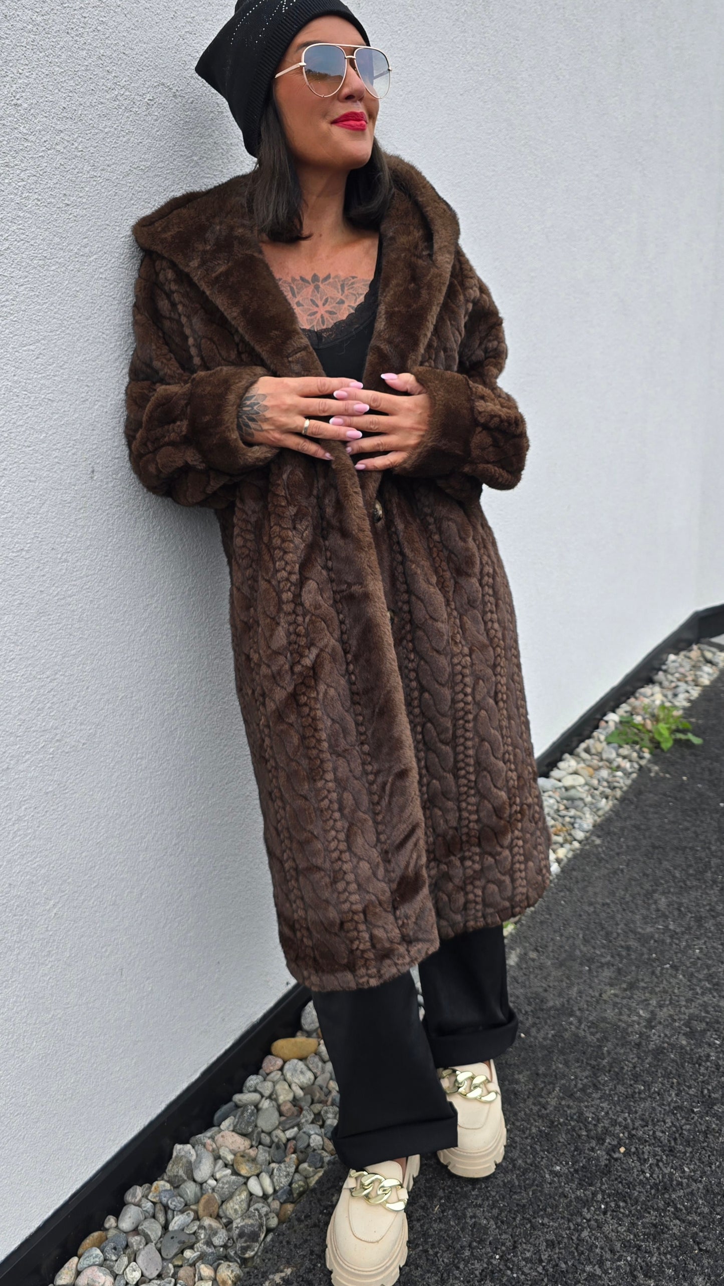 Astrid jakke brun