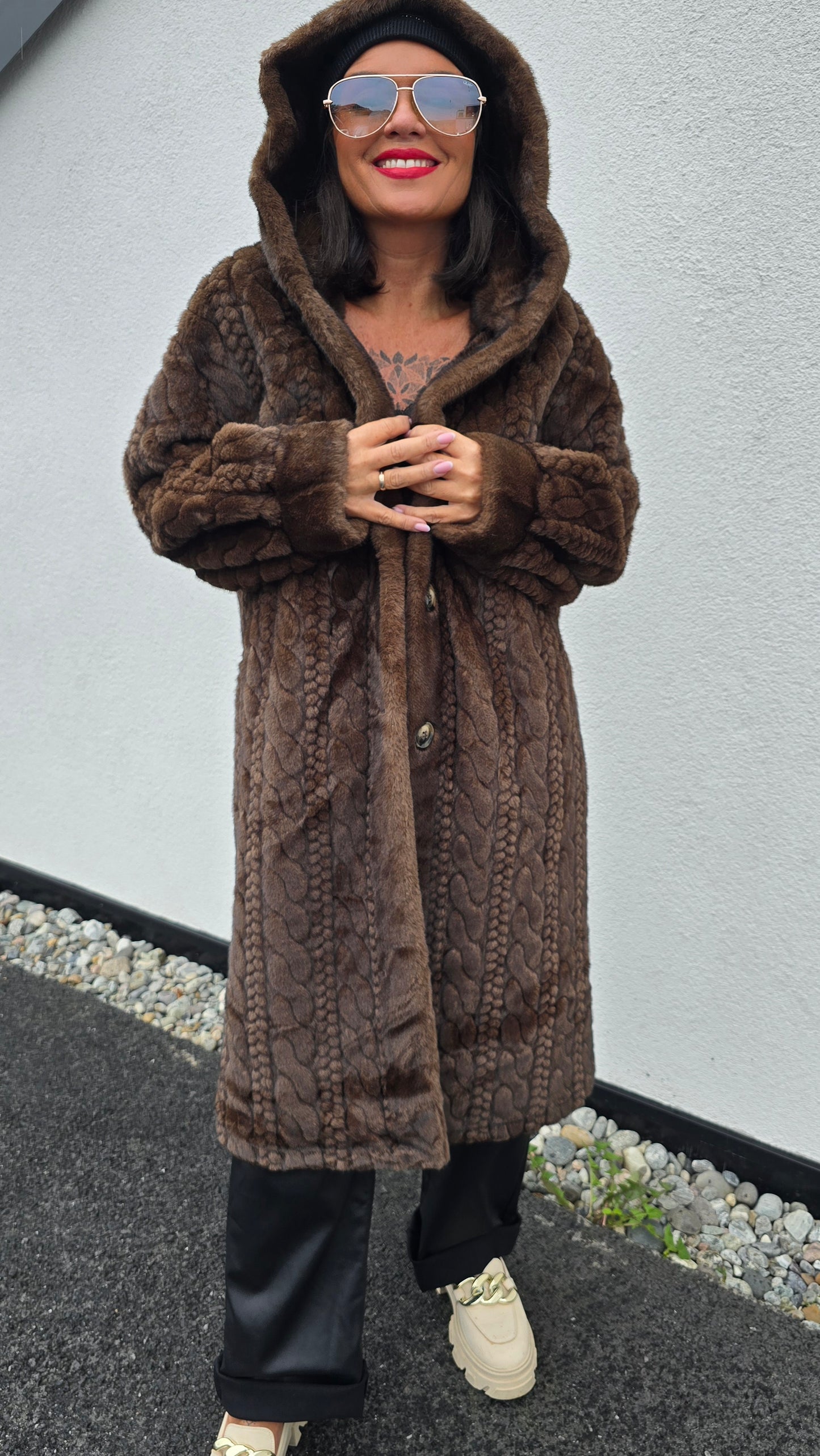 Astrid jakke brun