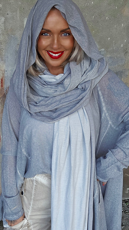 Mesh scarf cement