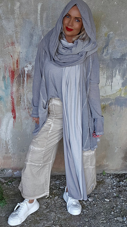 Mesh scarf cement