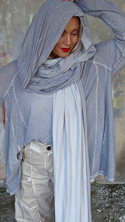Mesh scarf cement