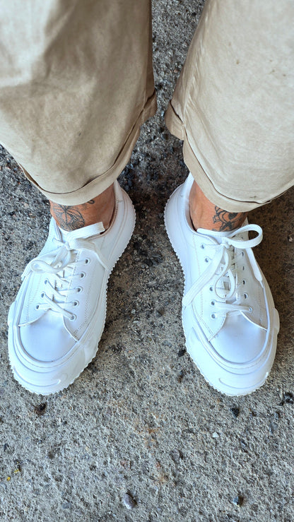 Plü shoe hvit