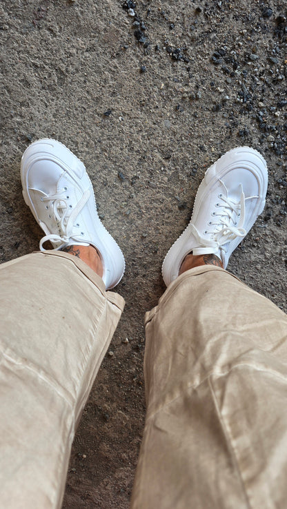 Plü shoe hvit