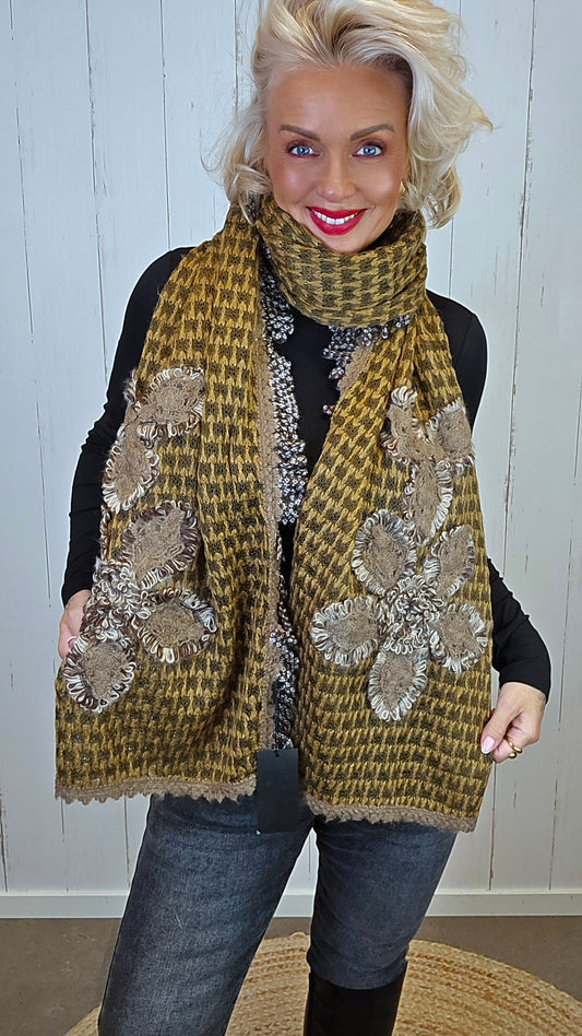 Giselle skjerf golden