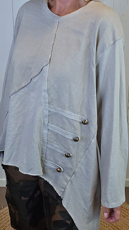 Isla topp beige
