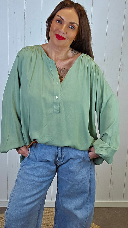 Catarine bluse grønn