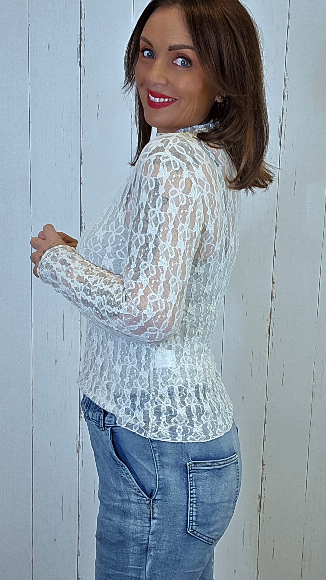 Linnea blondetopp beige