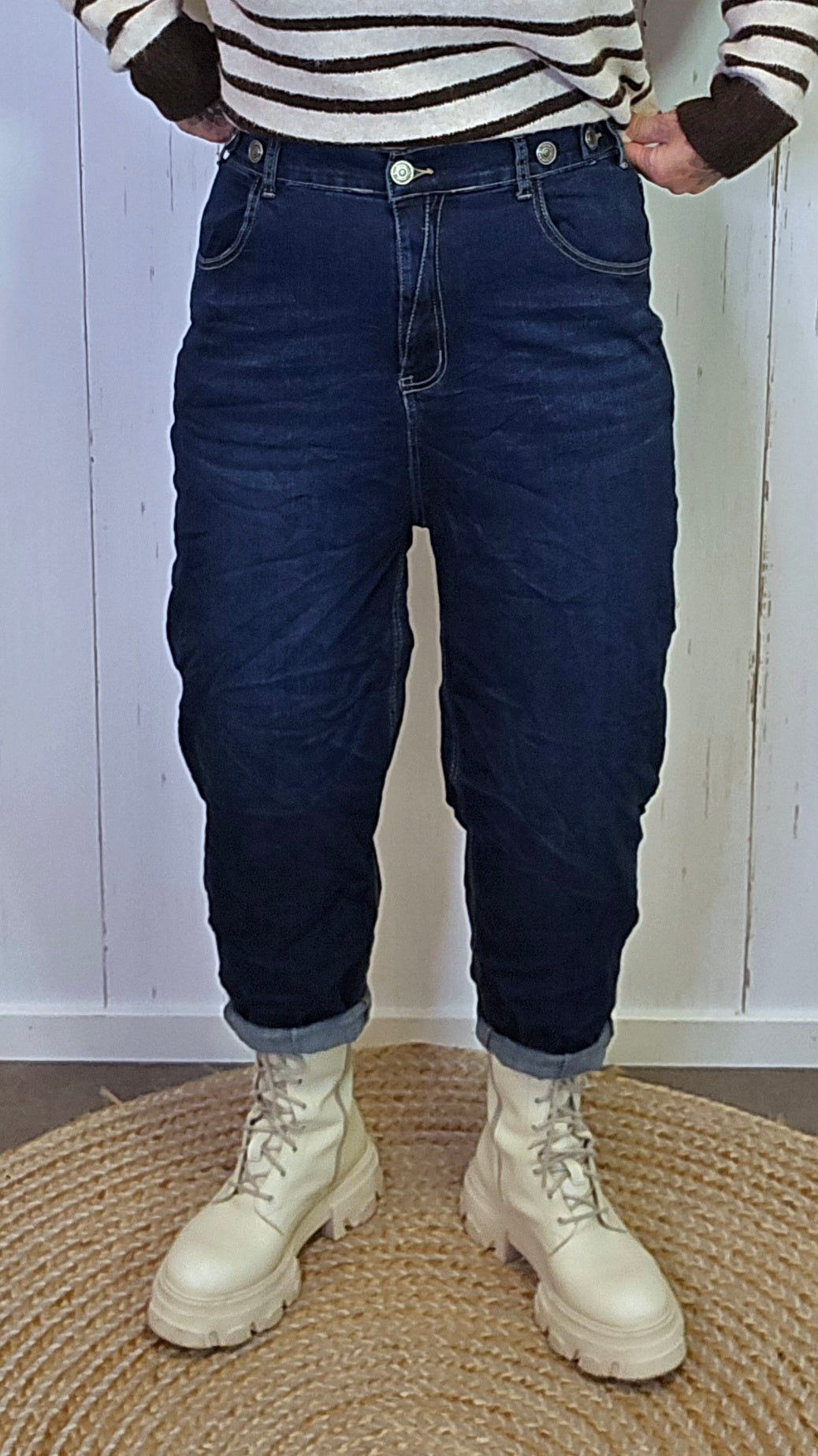 Jeans Mørkeblå