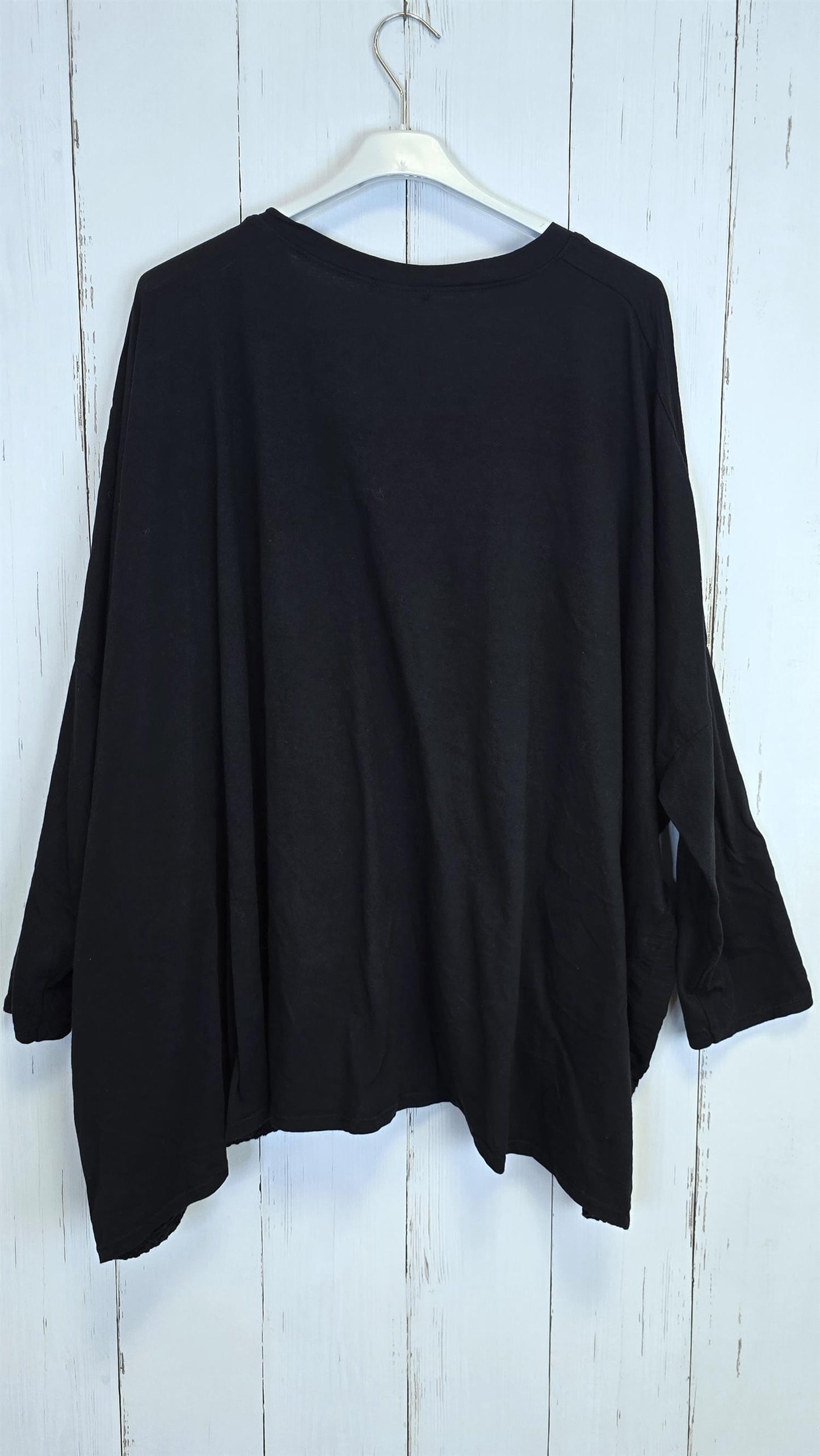 Giselle baggy topp svart